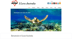 Desktop Screenshot of iloveaustralia.it