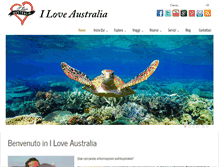 Tablet Screenshot of iloveaustralia.it